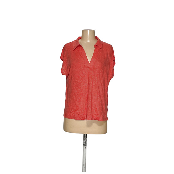 Timani Blouse in Night Orange Check
